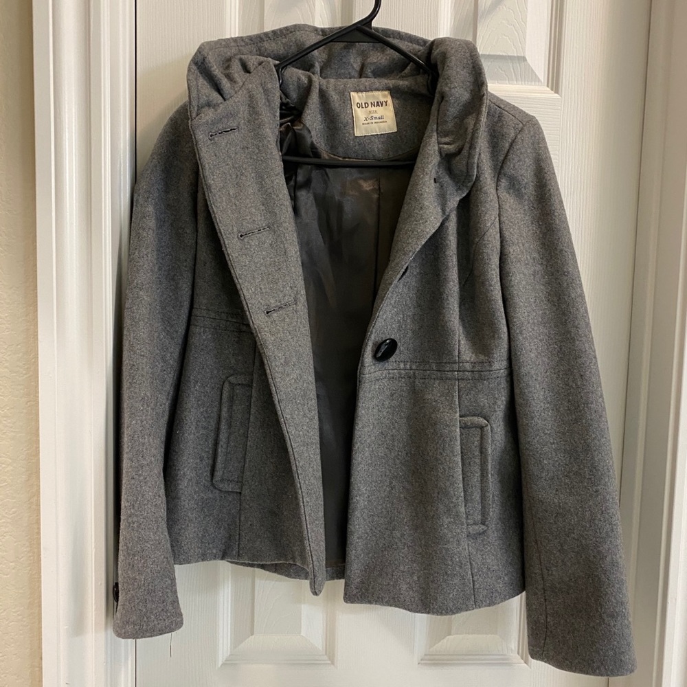 Gray Pea Coat